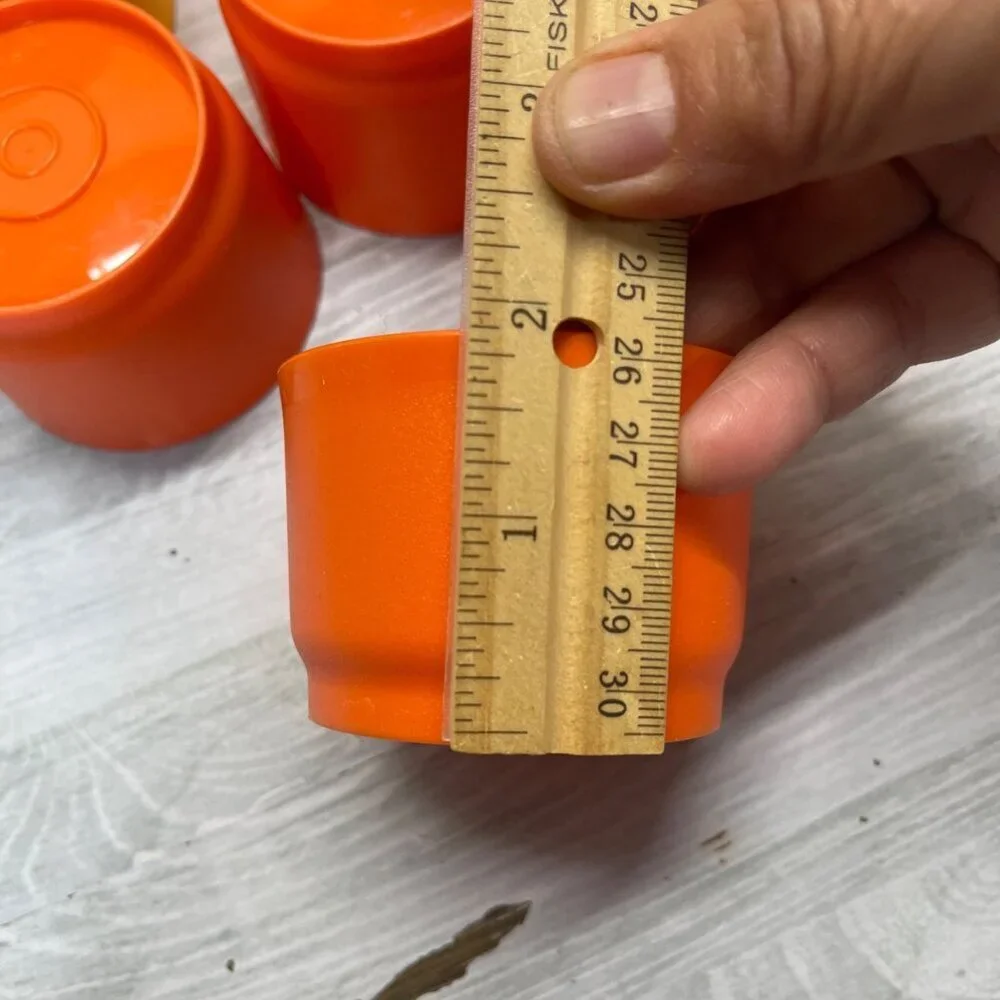 Vintage Tupperware bundle Retro Children's Stackable mugs and small containers